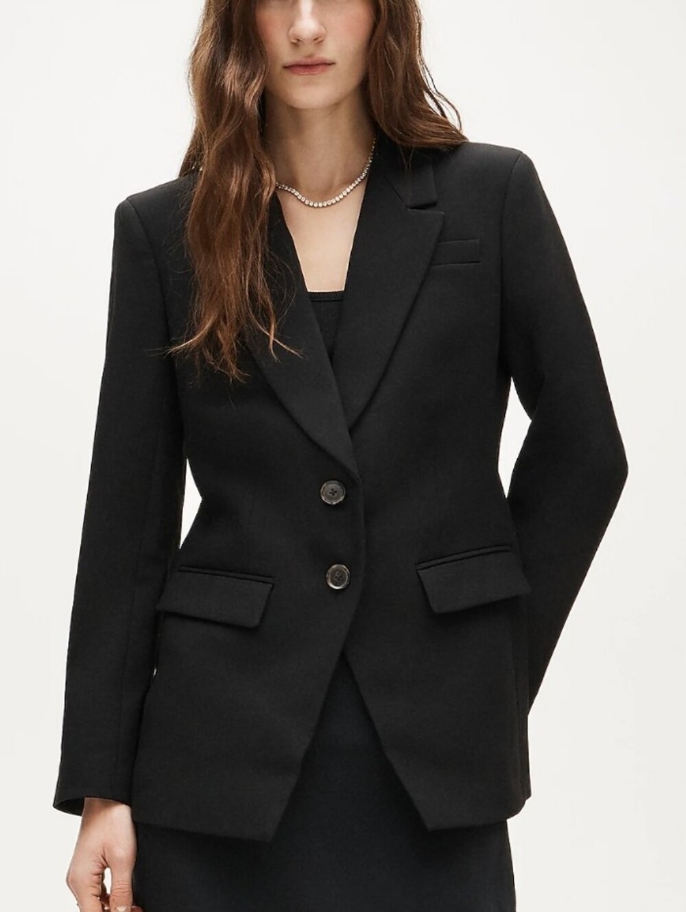 NWT J.CREW SIZE 2 MADELYN BLACK LINEN BLAZER